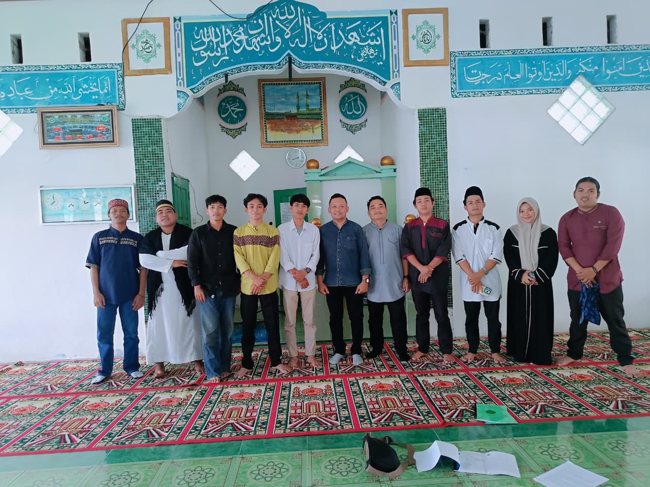 Dosen Pengampu Mata Kuliah Komunikasi Dakwah Laksanakan Praktek Dakwah di Masjid Al Ikhsan